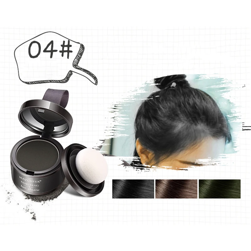 Волшебная натуральная шапочка для душа пудра волосы корень линия скрывает Панг