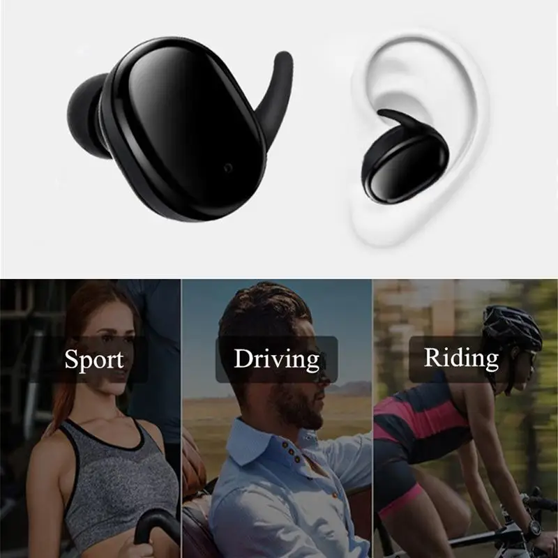 Беспроводные наушники Bluetooth TWS Touch Водонепроницаемые Мини стелс-наушники