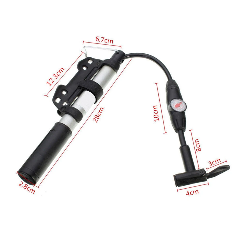 1 шт. Мини Портативный велосипедные шины насос велосипед давление Велоспорт