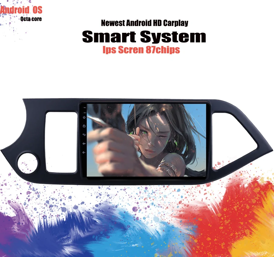 Автомагнитола 2DIN мультимедийный видеоплеер навигация carplay dsp GPS Android 10 0 без dvd для