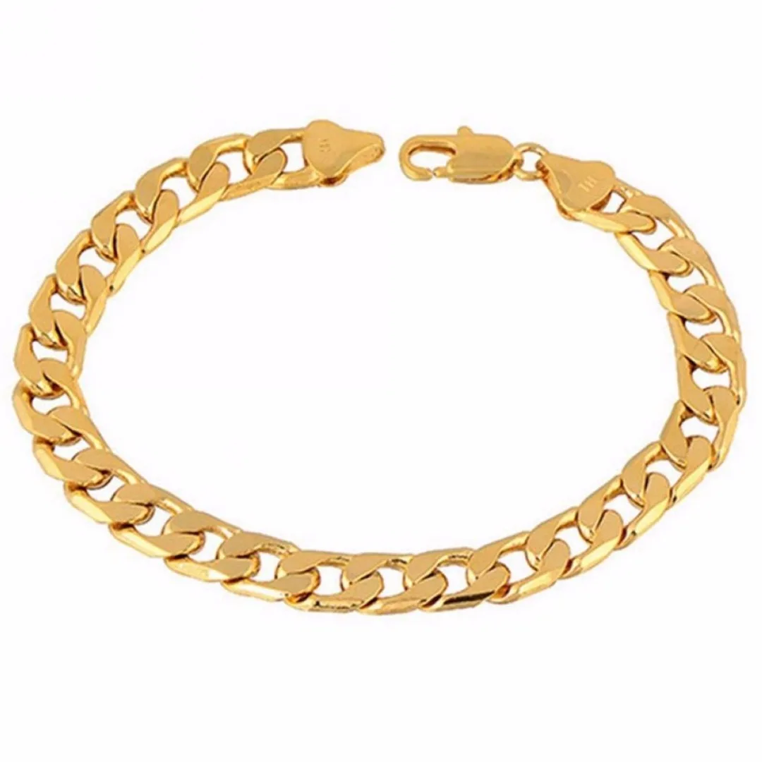 Браслет цепочка мужской из нержавеющей стали в стиле хип хоп|Цепочки и браслеты| |