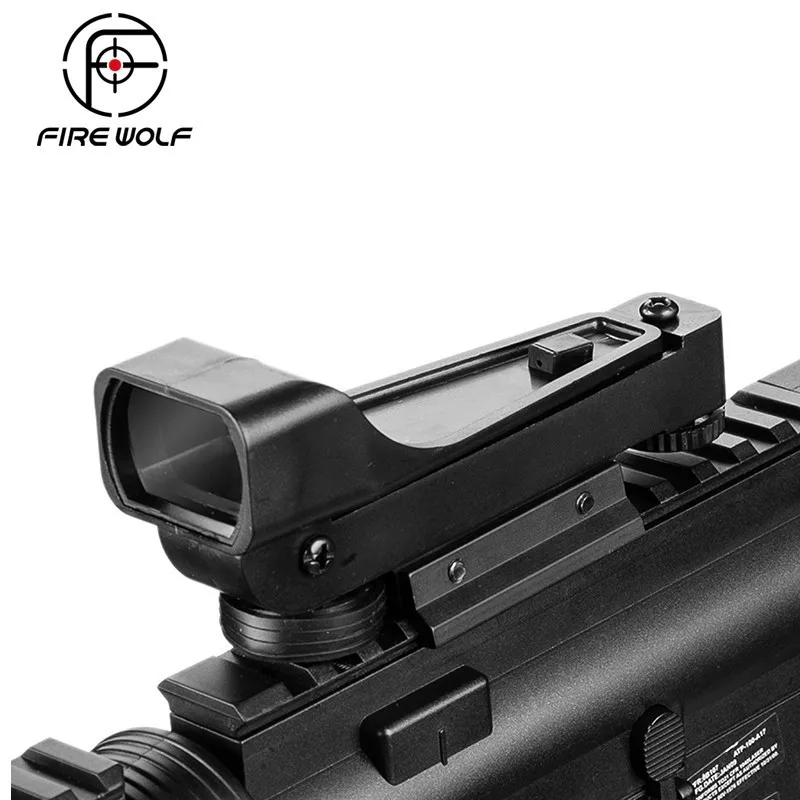 

Tactical Reflex Sight Red Dot Sight Scope Wide View Airgun 11mm/ 20mm Weaver Rail Mounts Riflescope Ak 47 Hunting