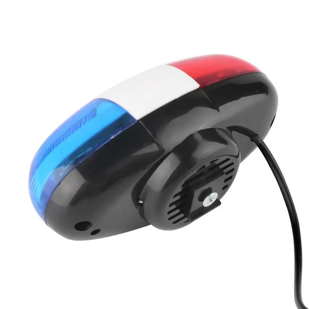 4 звуков светодиодный велосипедный фонарь полицейская автомобильная