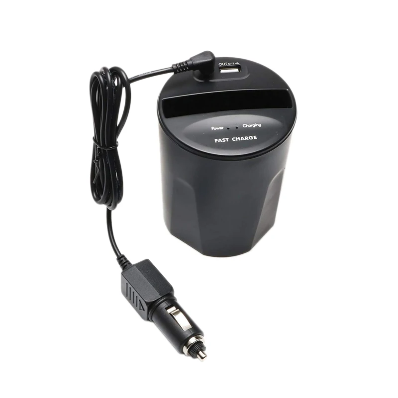 Wireless Qi Fast Car Charger Charging Cup Holder |