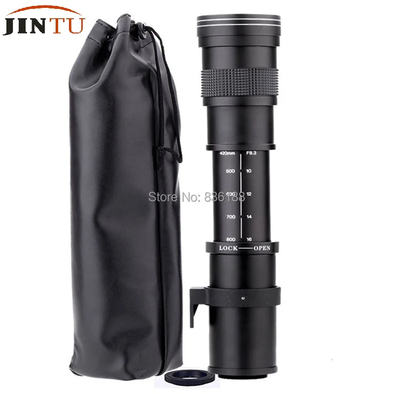JINTU 420 1600 мм телефотолинзы с 2X телеконвертер экспендер для объектива Nikon J1 J2 J3 j4 j5 J6