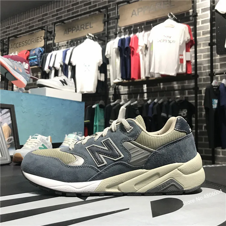 New Balance/nb 580 Мужская обувь для бега женская обувь для отдыха кроссовки Mrt580ds/nv/gy/gk