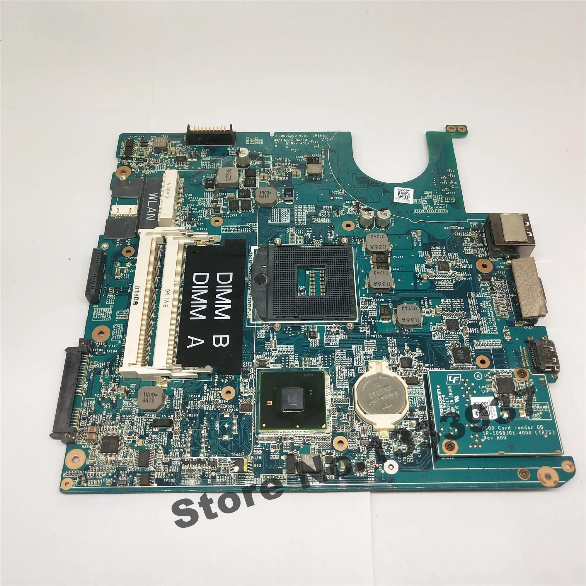 

For DELL Studio 1458 S1458 Laptop motherboard 1P-009CJ00-6001 HM55 DDR3 CN-0R27DH 0R27DH R27DH
