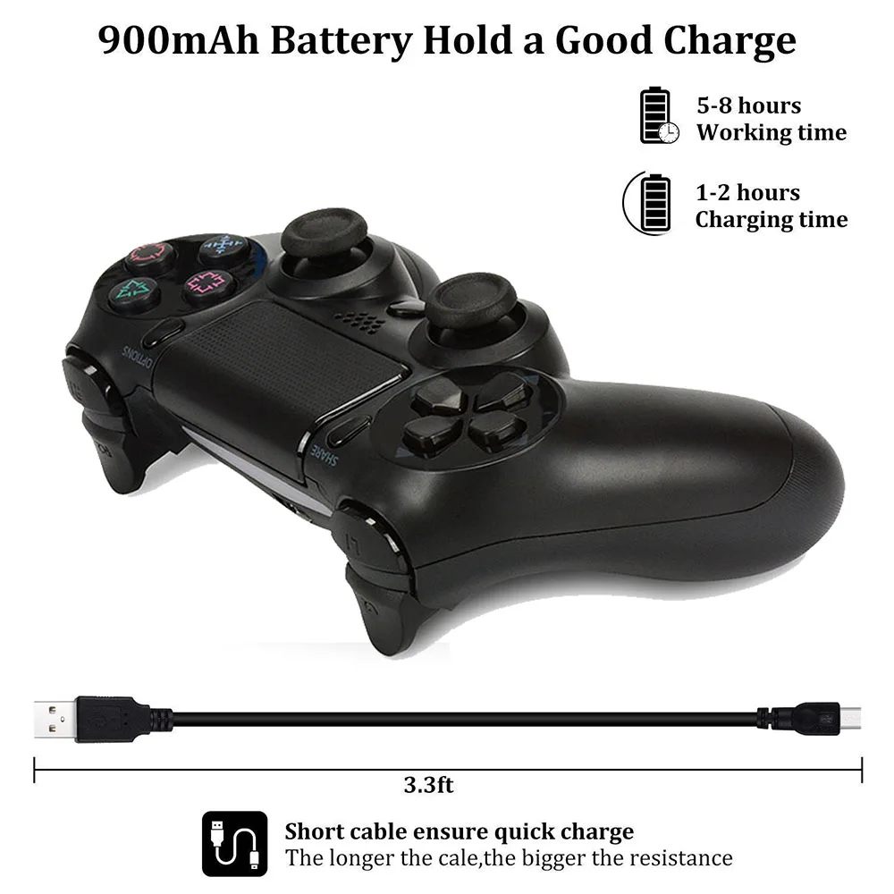 Новое поступление для PS4 беспроводной геймпад контроллер Bluetooth пульт