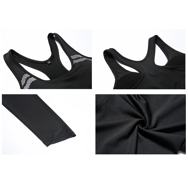 Женский спортивный костюм для йоги Detector из 2 предметов бюстгальтер и леггинсы