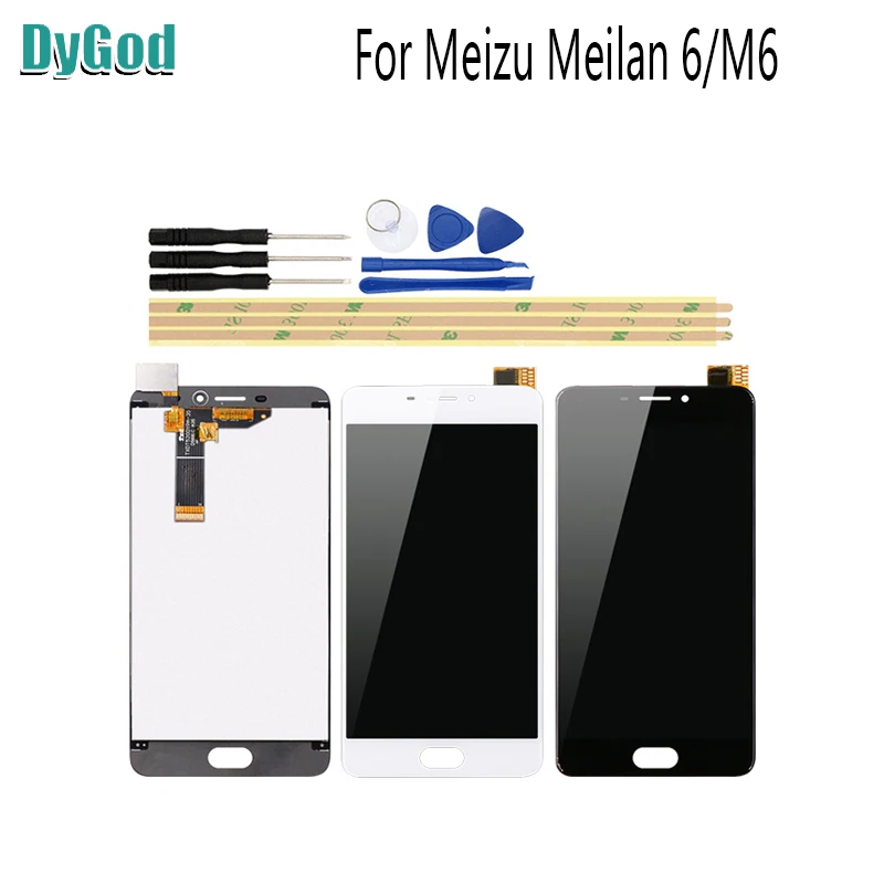 DyGod 5 2 дюймов ЖК дисплей Дисплей для Meizu Meilan Note 6 M6 M711H M711M M711Q сенсорный Экран