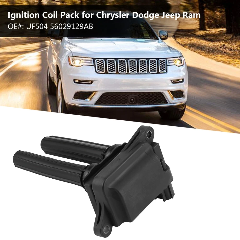 Авто Катушка зажигания для Chrysler Dodge Jeep Ram UF504 56029129AB катушка PBT + | Катушка зажигания -32971615590