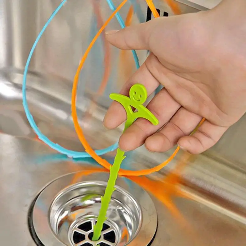 Кухня Ванная комната крючок для очистки раковины сток в полу канализация