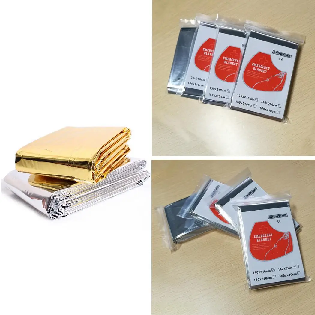 Новое напольное аварийное одеяло спасательное солнце случайное защитное