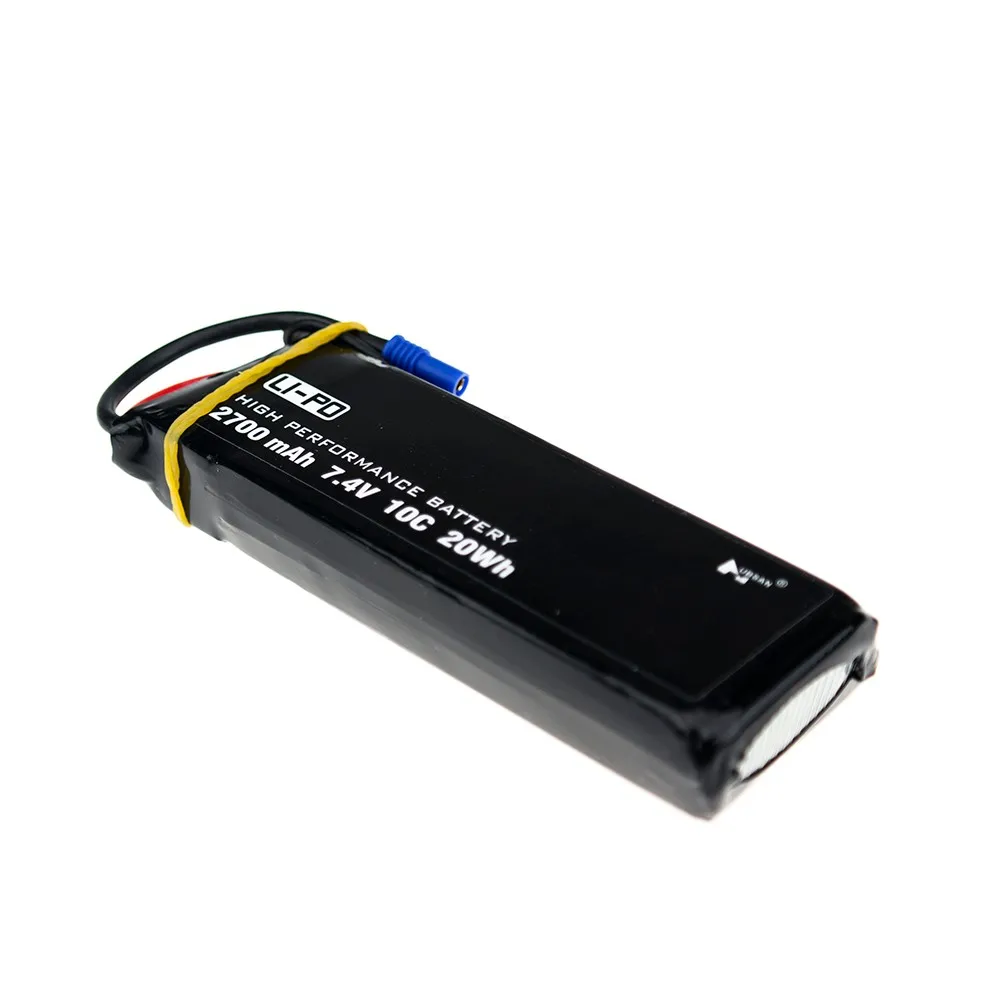 Аккумулятор Hubsan H501S X4 RC 7 4 В 2700 мАч 10C USB|Перезаряжаемые батареи| |