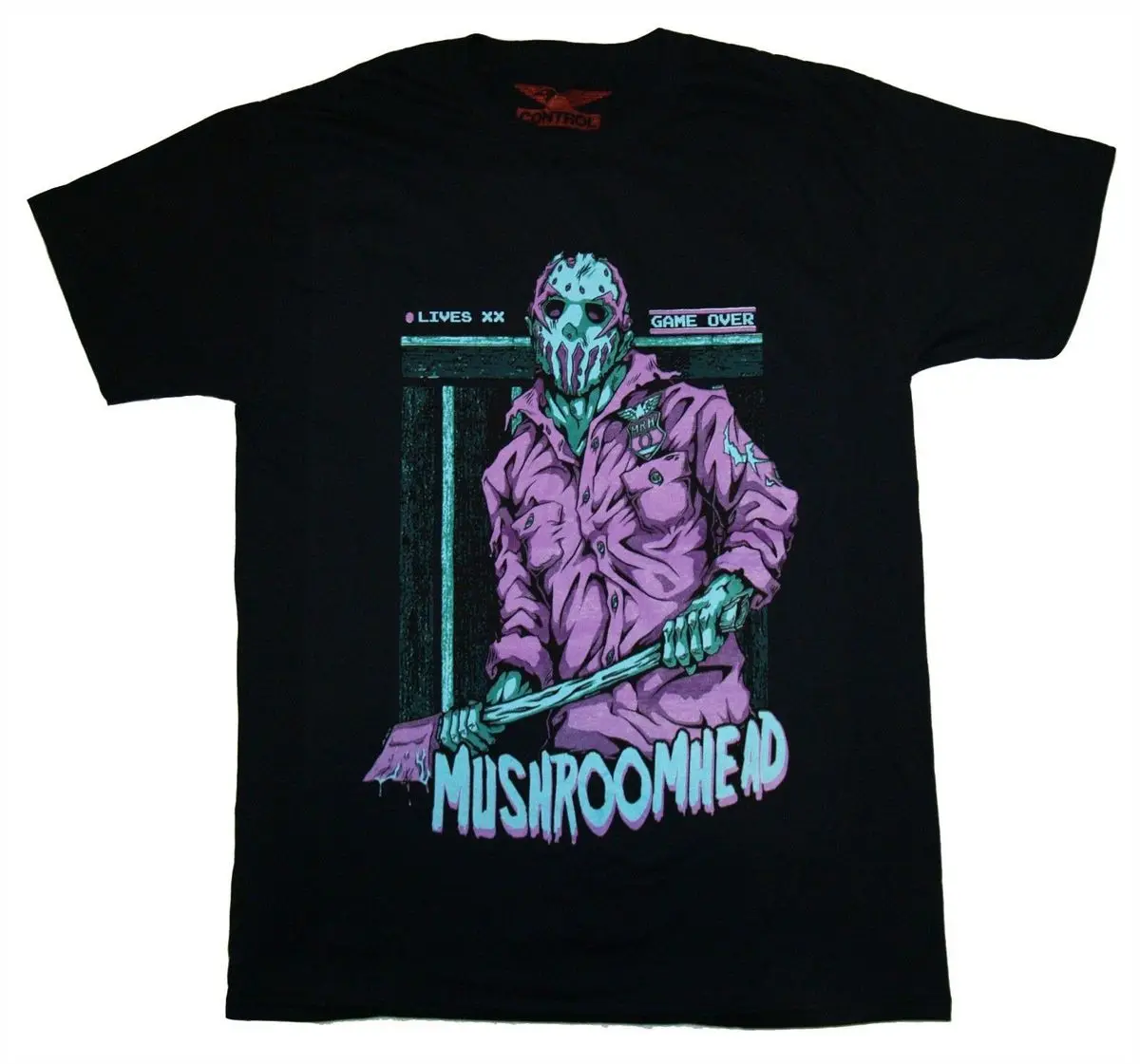 MUSHROOMHEAD Friday The 13th Jason Voorhees T SHIRT S M L XL 2XL новая официальная футболка с коротким