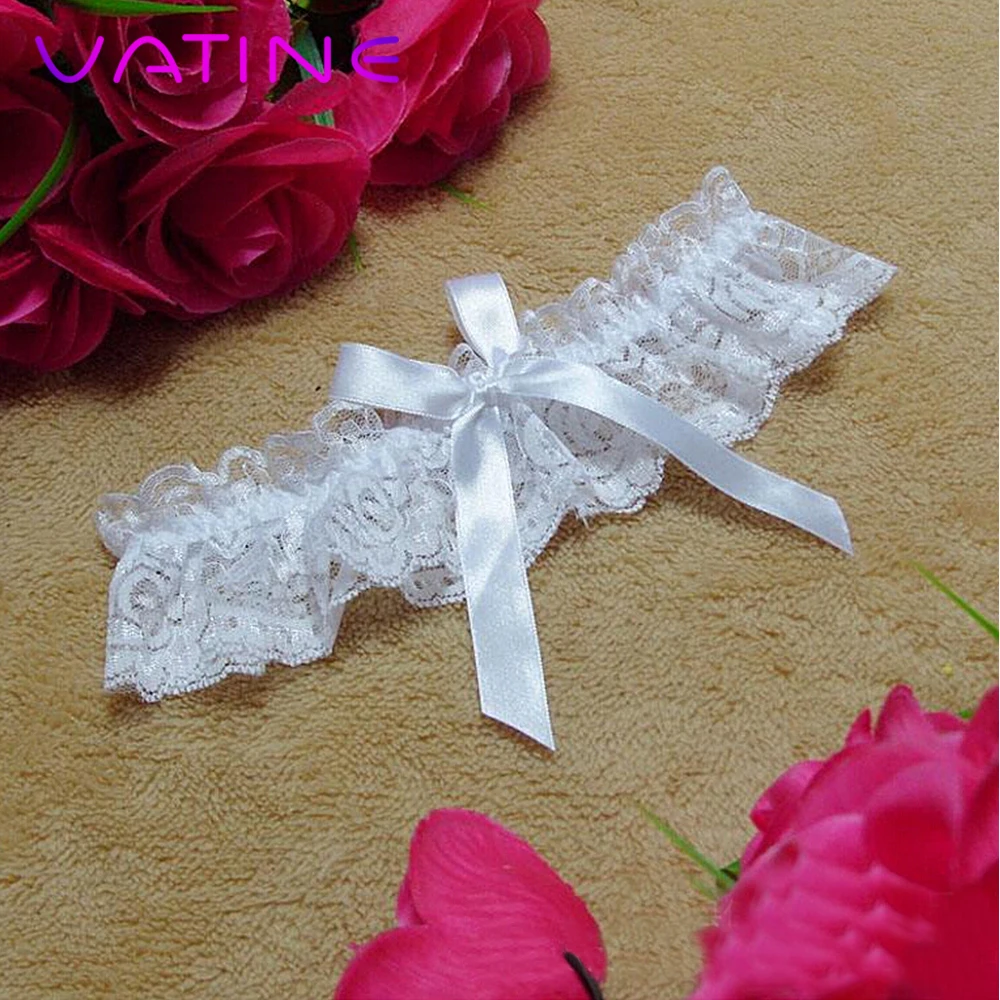 

VATINE панк-подвязка ремень для женщин с бантом на ноги Ring Sexy Lace подвязка с цветами товары для взрослых портупея для ног игры для взрослых