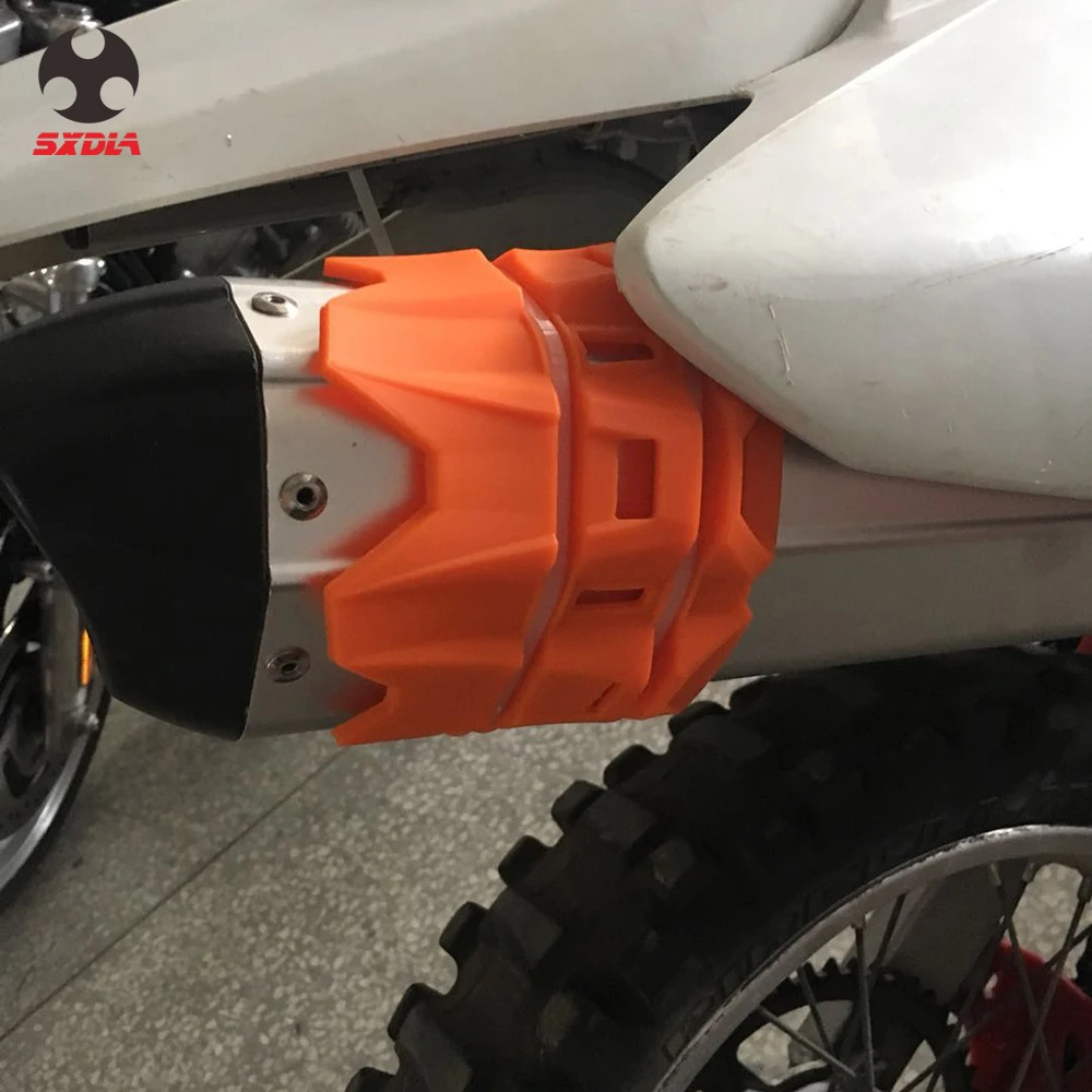 Выхлопная система мотоцикла escape Глушитель Защита для KTM Husqvarna EXC SX XCW SXS SMR MX F шесть