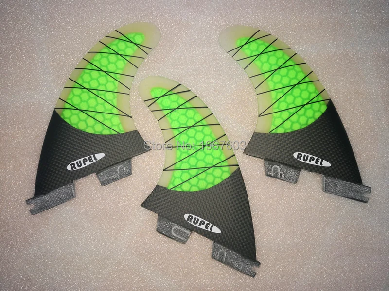 FCS II ласты для серфинга G5 M Thruster Tir набор с логотипом доски Fin prancha de surf аксессуары