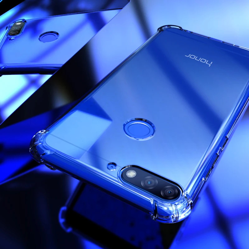 Прозрачный мягкий чехол для телефона из ТПУ Huawei P20 P30 Mate 20 Pro Lite Nova 3 3i Honor 10 8X Play 9i 7C