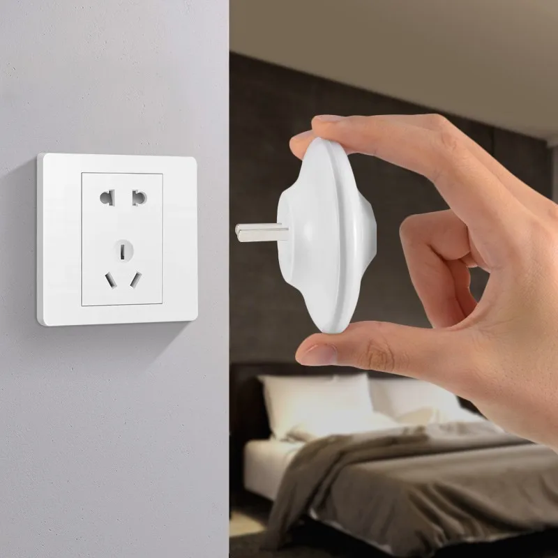 Детский Ночной светильник плагин Датчик управления светом вилка США