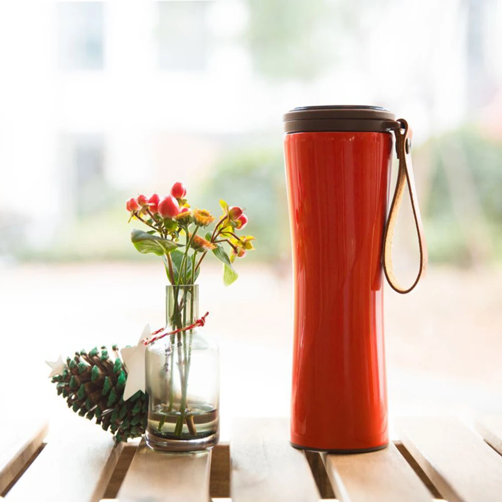 Умная термо Вакуумная бутылка для воды из нержавеющей стали|Бутылки воды| |