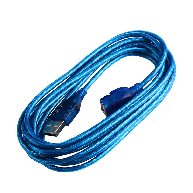USB 2 0 Мужской и Женский кабель удлиненный удлинитель 1 м/3 М медный провод шнура для