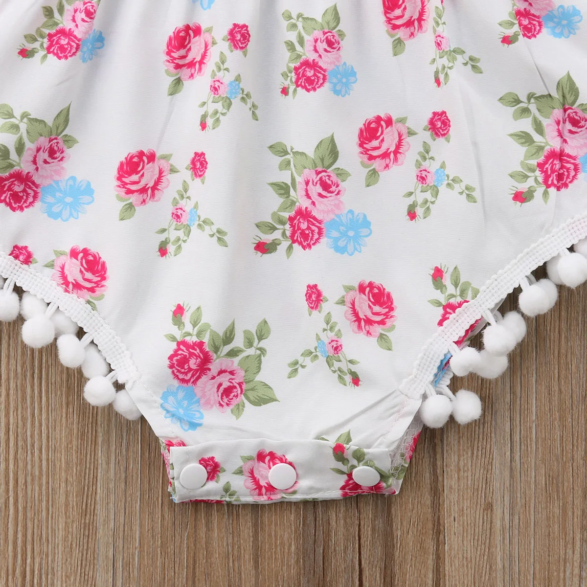 

0-24M Newborn Infant Baby Girls Long Sleeve Cotton Romper Jumpsuit Outfit Floral