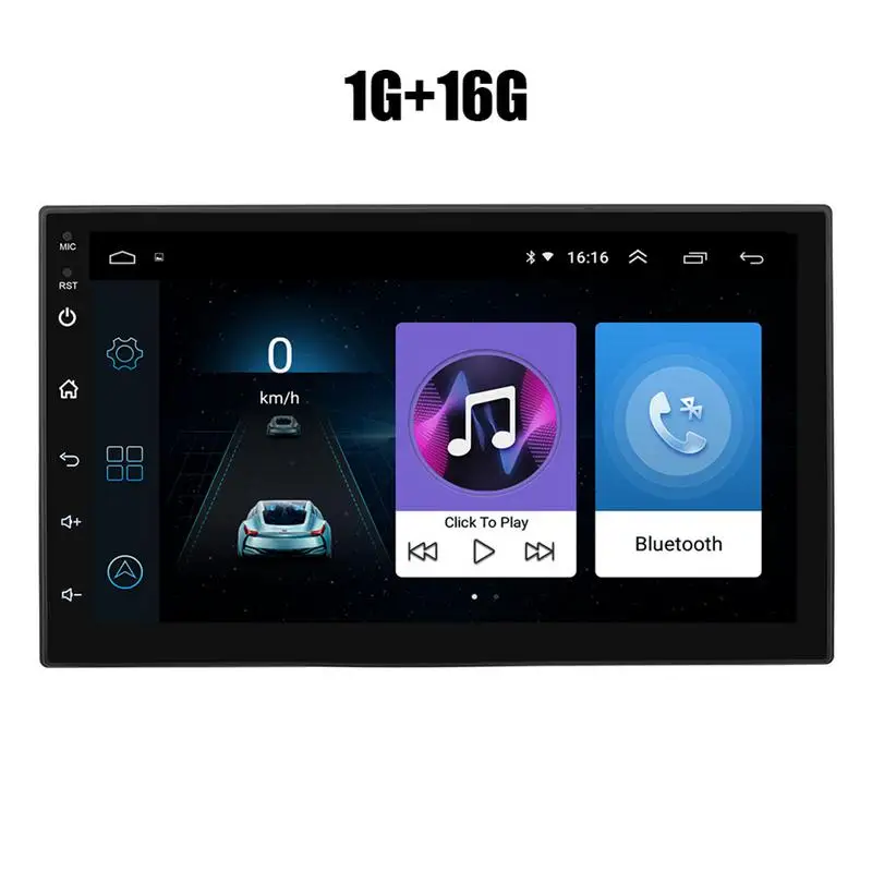 7 дюймов HD Автомобильный MP5 плеер Радио Емкостный сенсорный экран Android Smart gps