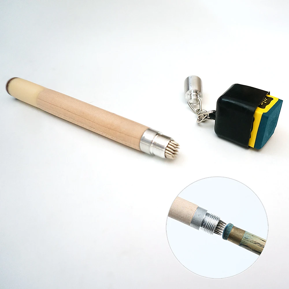Инструмент для подготовки бильярдного кия 2-в-1 | Спорт и развлечения