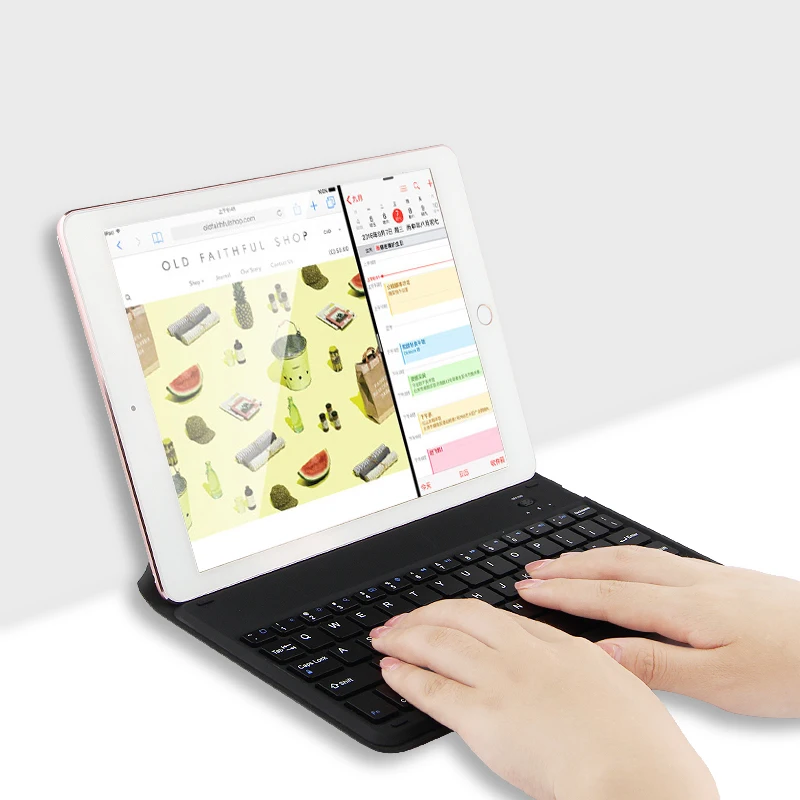 Bluetooth клавиатура для Apple iPad 9 7 дюйма новинка 2017 2018 Air 2 1 ipad Air2 5 6 планшетный ПК