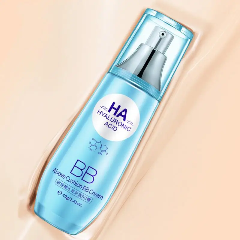 

Light Breathable Base Foundation BB Cream Makeup Cosmetic Hyaluronic Acid isolation Cream BB Cream Cover Blemish