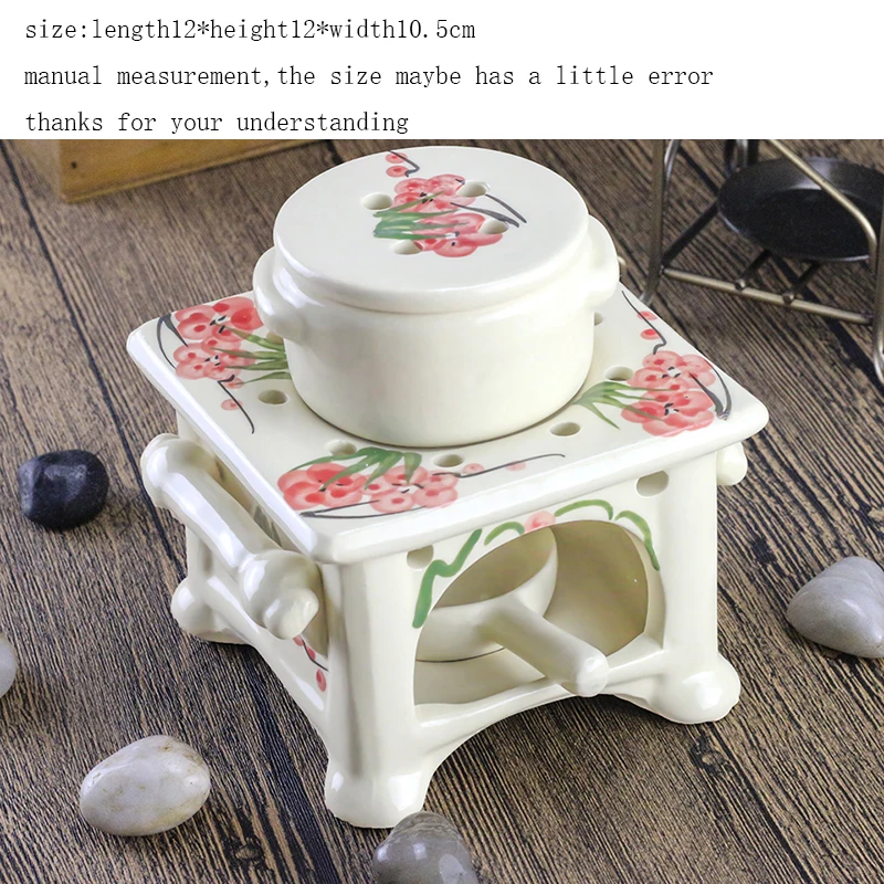 Креативная ароматическая горелка керамическая фарфоровая Ручная роспись