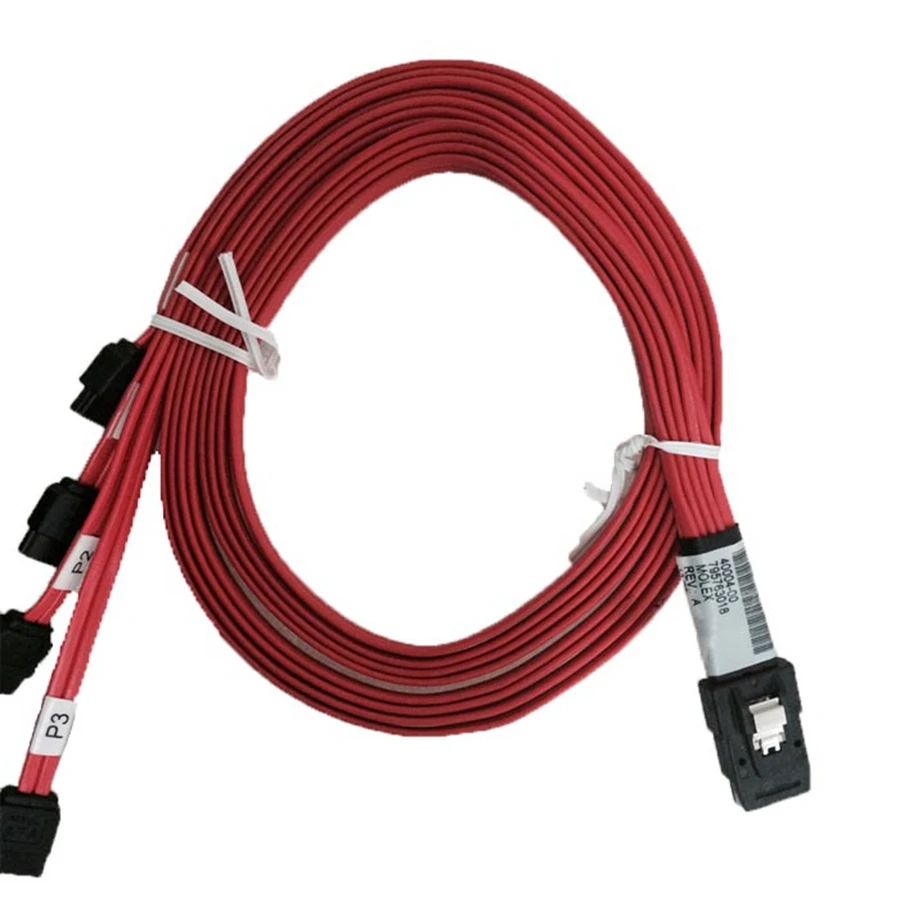 Eastforfuy Avago LSI LSI00259 CBL-SFF8087-SATASB-06M 60 см SFF-8087 SATA x4 6 ГБ/сек. SAS кабели |