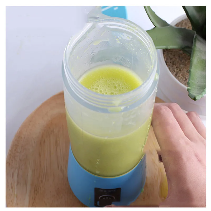 400 ml Портативный смешанные соковыжималка чашки USB Перезаряжаемые электрическая