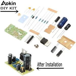 Комплект электронного усилителя мощности TDA2030A с сабвуфером, комплект усилителя звука TDA2030A, модуль усилителя 18 Вт, плата для модуля с усилителем для передачи звука в виде сигнала на звук, с возможностью подключения к аудиосистеме