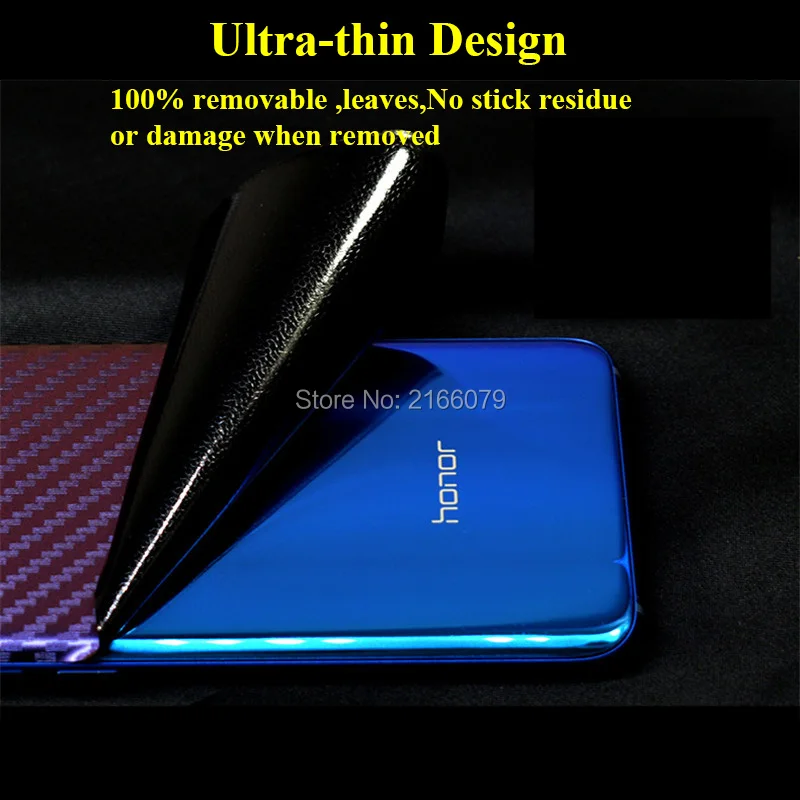 Для Huawei Honor 9 5 15 &quot / 10 84&quot 3D градиентная задняя крышка из углеродного волокна