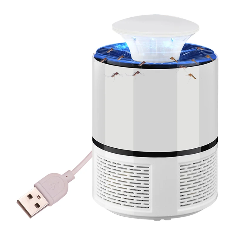 Электронный светильник-убийца комаров usb светодиодный светильник-ловушка для