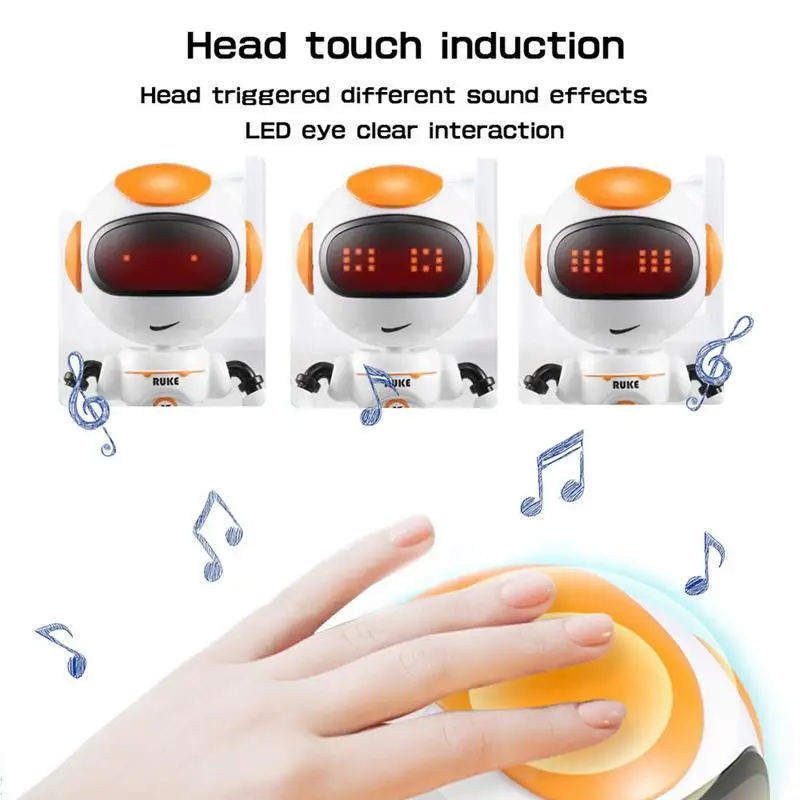 Сенсорный датчик LED глаза RC робот умный голос Сделай Сам модель жеста тела