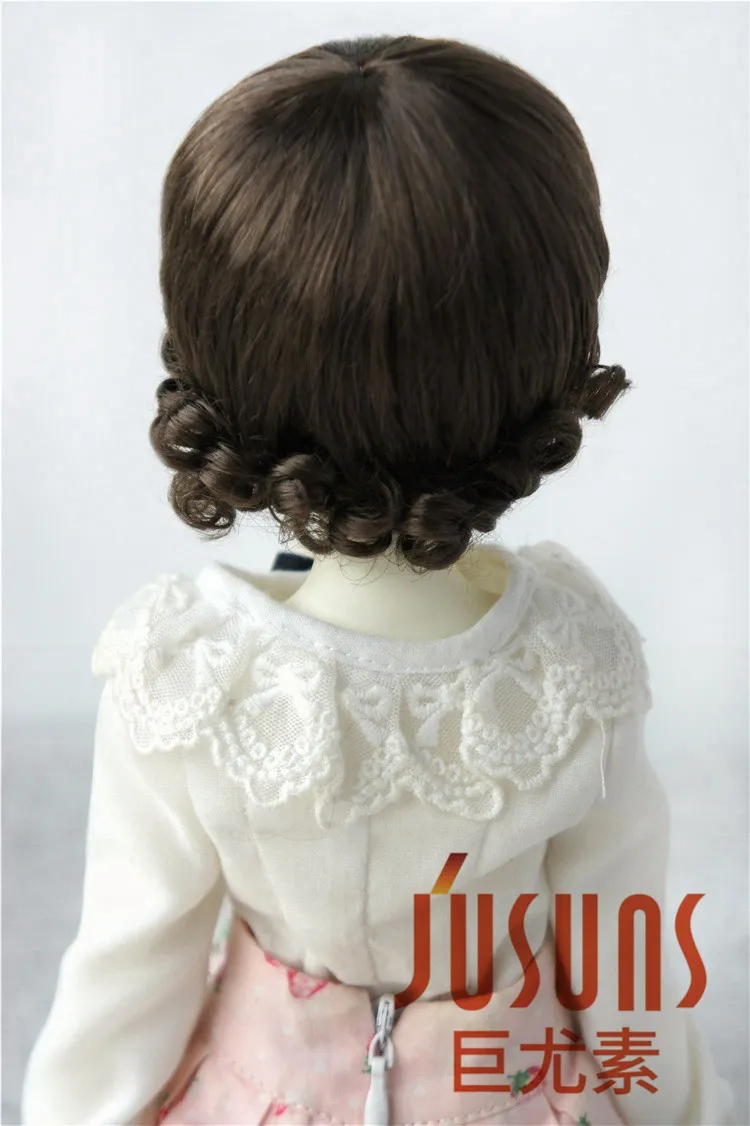 JD047 MSD кукла парик 1/4 классический курчавый BJD парики для 7-8 дюймов мягкий