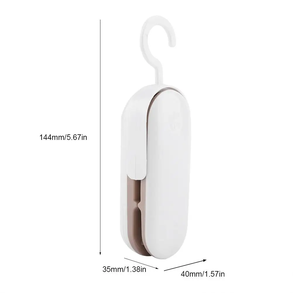 Ручная машина для запечатывания под давлением удобная мини-машина закусок