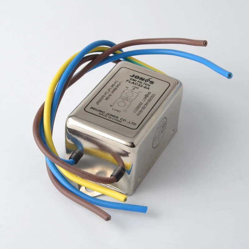 FLAC32 6A однофазный мощность фильтр EMI разъем|connector|connector powerconnector ph |