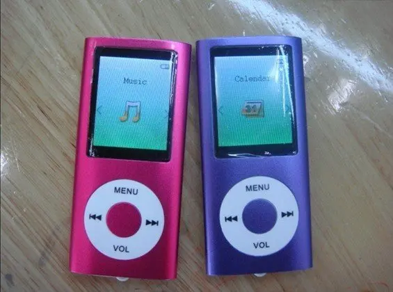 Дропшиппинг! 4th тонкий 1 8 &quotЖК-дисплей flash MP3 MP4 плеер fm-радиоприемник поддержка с