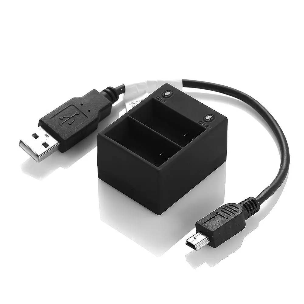 Аккумулятор AHDBT 301/201 + зарядное устройство для GoPro HD Hero3 3 черный|Цифровые
