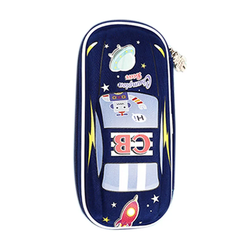 CHAMPION BEAR Multifunctional stationery box cute creative car pencil case multi-layer bag student school supplies | Канцтовары для
