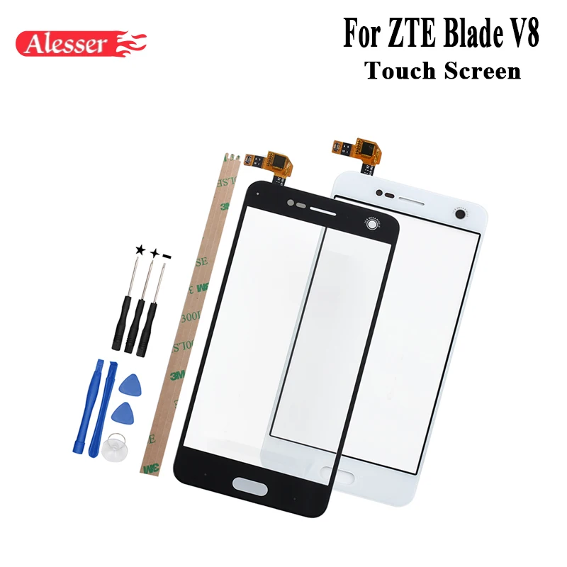 Алессер для zte Blade V8 сенсорный экран Идеальный Ремонт Запчасти сенсорная панель с