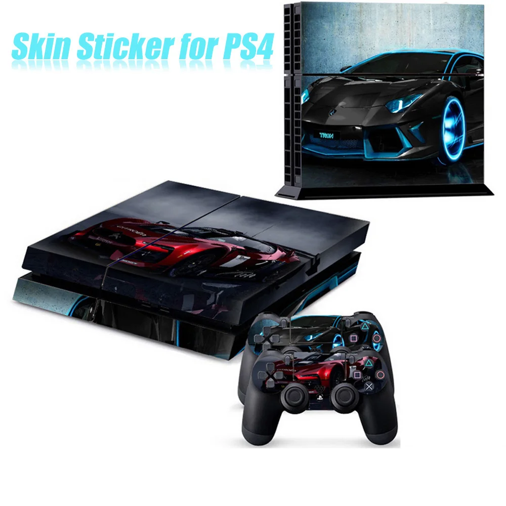 POWKIDDY стильная наклейка для всего тела на кожу чехол PS4 Playstation консоль и 2
