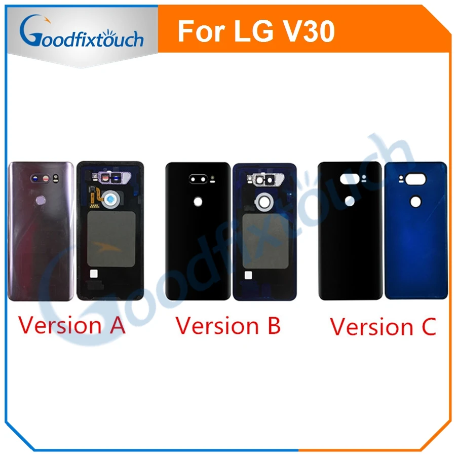 Задняя крышка батарейного отсека для LG V30 задний корпус задняя в сборе со
