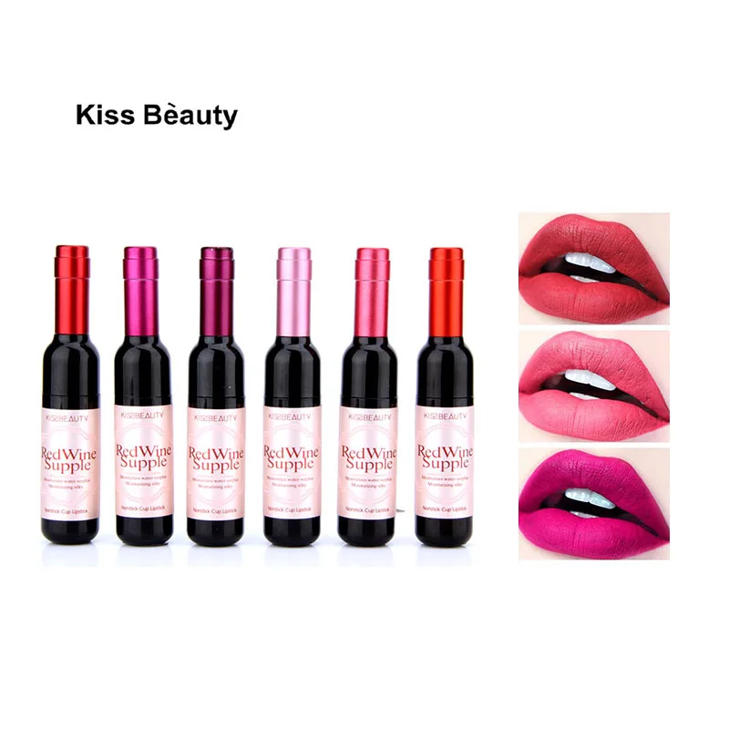 KISSBEAUTY матовая долговечная жидкость блеск для губ макияж водонепроницаемый легко