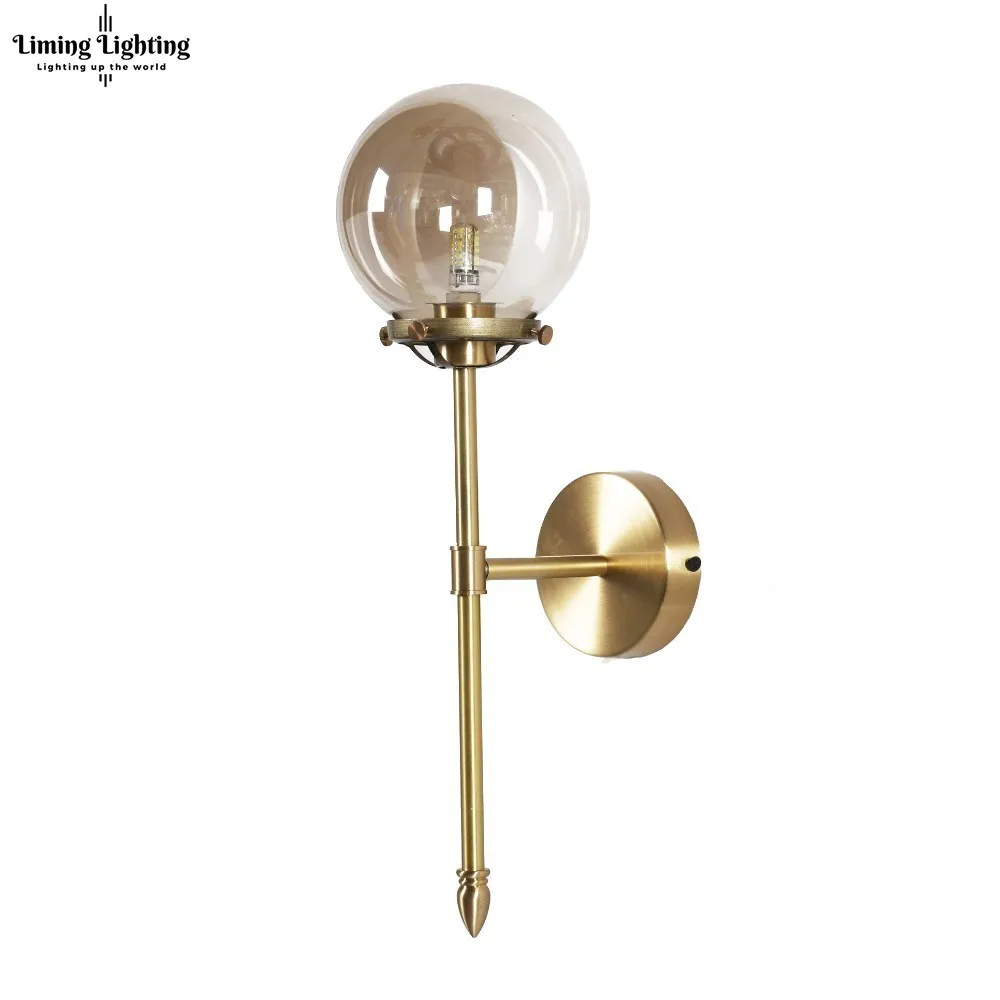 Современный светодиодный настенный светильник в скандинавском стиле лампа со