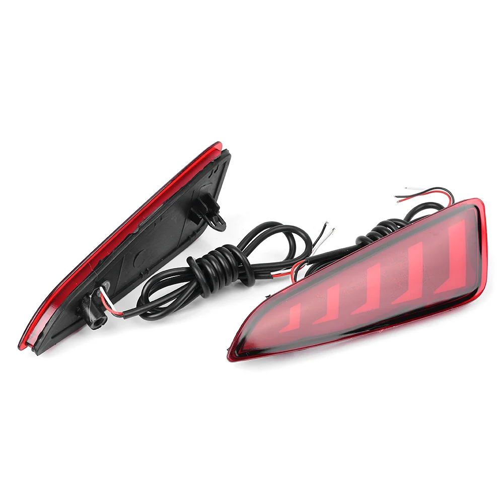 

3PCS LED Rear Fog Lights With Tail Bumper Light For Toyota CHR C-HR 2016 2017 2018 Auto Car Accessories
